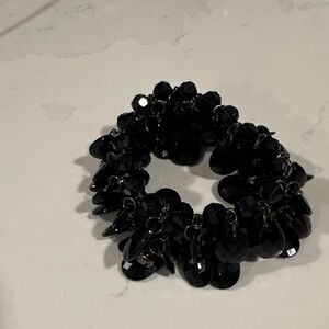 Chic Black Beaded Bracelet